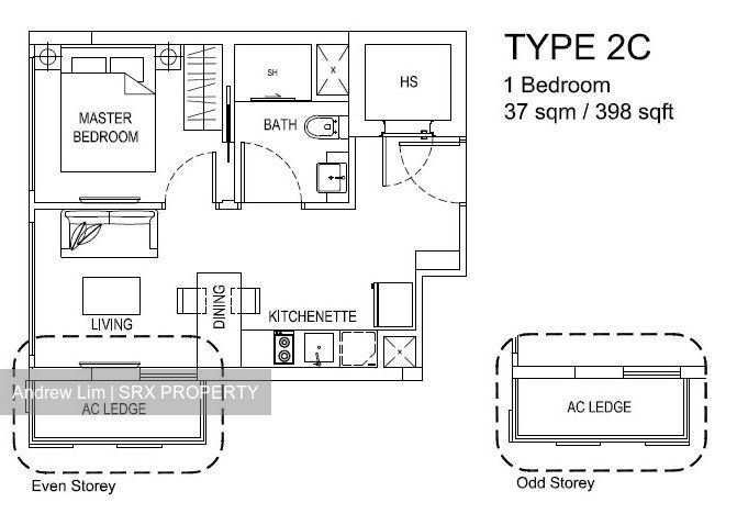 The Hillford (D21), Apartment #173396602